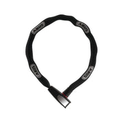 Blauw Abus Catena 6806K kettingslot van 85 cm en 6 mm met slothoes, zichtbaar in de afbeelding.