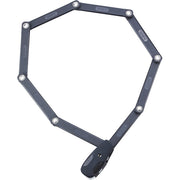 Zwart Abus Bordo Big Alarm 6000KA/120 Vouwslot met Xplus beveiliging, 120 cm lang, stevig en geschikt voor fietsbeveiliging