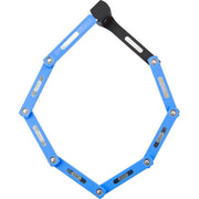 Blauw Abus Bordo Big Ugrip 5700/100 Vouwslot met 100 cm lengte, stevig fietsslot voor extra beveiliging.