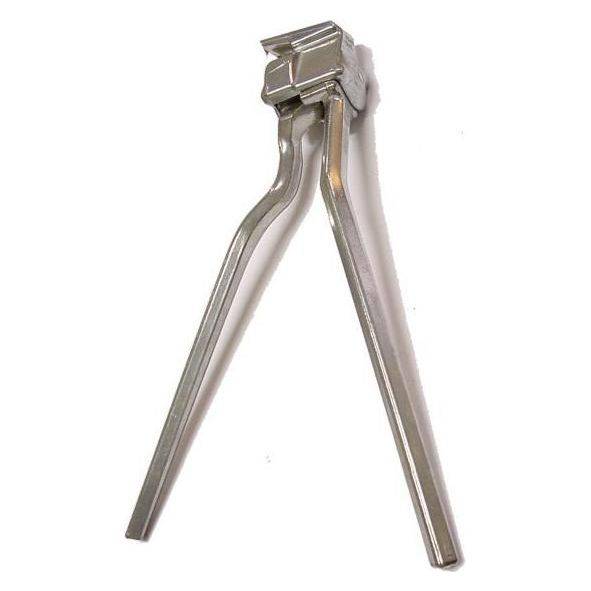 Esge Middenstand 28 Zilver standaard met 2 poten, geschikt voor meubelonderdelen, in zilverkleur met een stevige constructie.