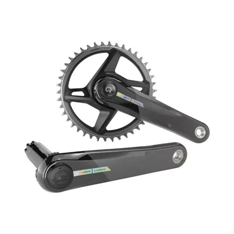 Quarq Sram Crankstel Force AXS Pm Wide D2 12V 40T met powermeter voor gravel, dual-arm ontwerp