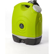 Mobiele fietsreiniger van Aqua2Go Grs drukreiniger met wateraansluiting en handpistool voor schoonmaken van fietsen.