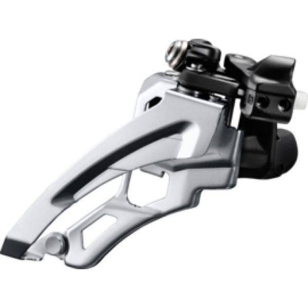 Shimano Deore Fd-M612 voorderailleur 3x10 snelheden, zijwaartse swing, lage klem, geschikt voor 40-42 tanden.