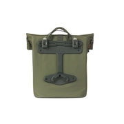 Basil City MIK Studs fietstas voor fiets, 14-16 liter, mosskleur, eenvoudige en praktische enkel fietstasje van Basil