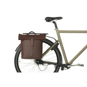 Basil City MIK Studs fietstas voor fietsers, 14-16 liter, eenvoudig en praktisch in roestvrij staal, geschikt voor dagelijks gebruik