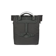 Basil City MIK Studs fietstas voor achterwiel, 14-16 liter, zwart, eenvoudig ontwerp en praktische fietsshopper.
