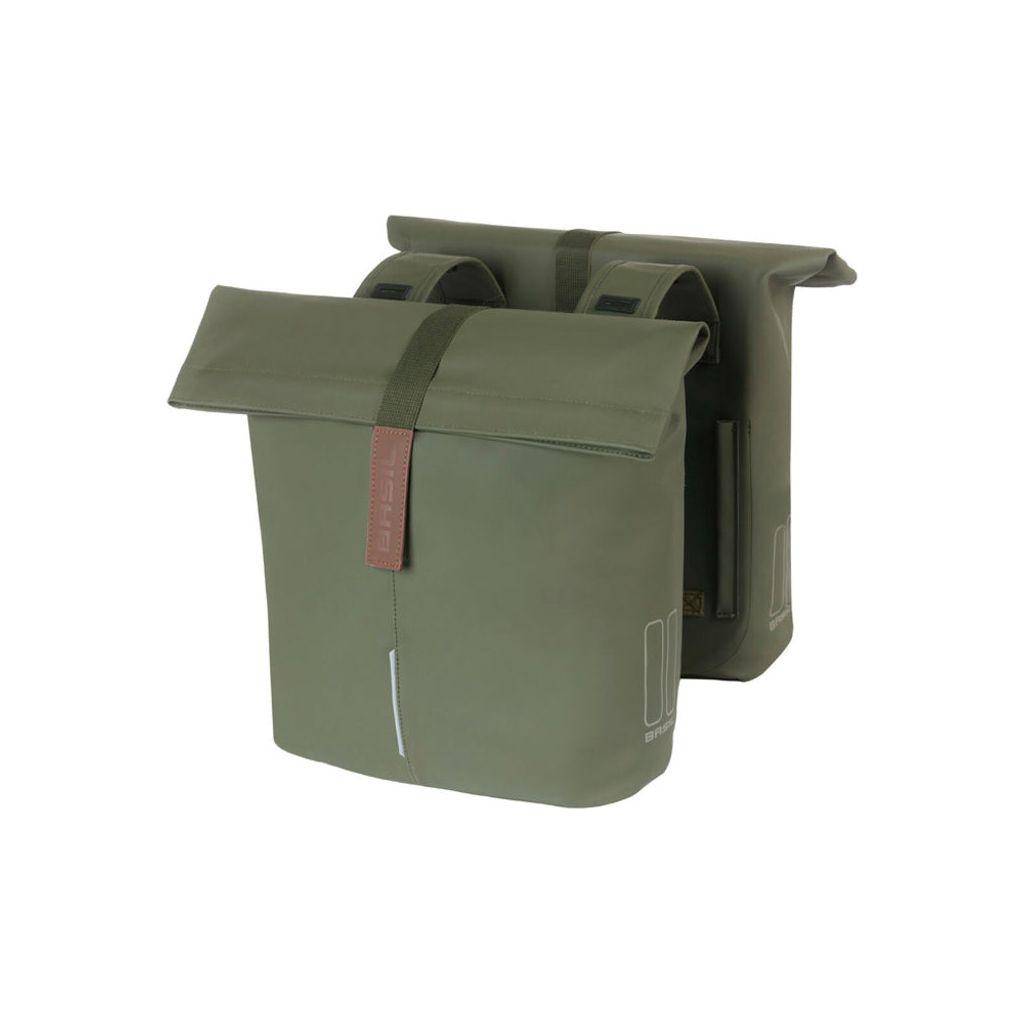 Basil Dubbele Fietstas City 28-32 Liter 12 X 29 X 30 Cm - Le Coq Wielerartikelen