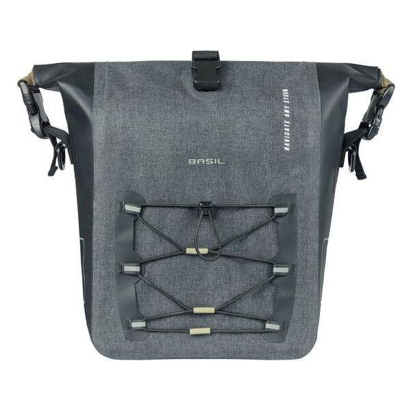 Basil Enkele Fietstas Navigator Storm Mik Side M 12-15 Liter 34 X 28 X 19 Cm - Le Coq Wielerartikelen