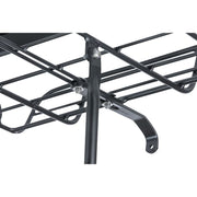 Basil Portland voordrager voor 26/28 inch aluminium fiets met opstaande rand, zwart, stevig en geschikt voor fietstassen