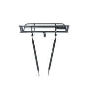 Basil Portland Voordrager voor 26/28 inch fiets, aluminium met opstaande rand, zwart, geschikt voor fietsaccessoires