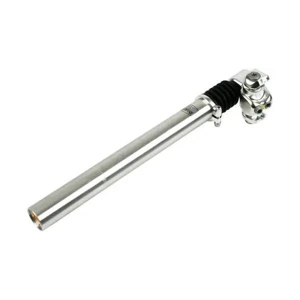 XLC verende aluminium zadelpen 27.2mm x 300mm in zilver, geschikt voor comfortabele fietszadelvering.