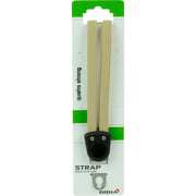 Bibia Quatro Strong snelbinder op kaart, blauw en grijs, stevige elastische snelbinders voor diverse bevestigingen