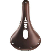 Brooks B17 Imperial Std heren fietszadel voor stadsfiets en e-bike, bruin, comfortabel en duurzaam zadel voor heren.
