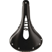Brooks B396 Imperial heren fietszadel in zwart, geschikt voor stads- en e-bike, comfortabel en duurzaam design