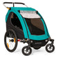 Burley Fietskar Encore X 2 Kind Turquoise - Le Coq Wielerartikelen