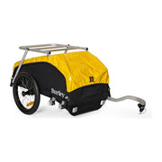 Burley Nomad Transportfietskar in geel en zwart, inklapbaar, geschikt voor 45 kg, ideaal voor transport en boodschappen