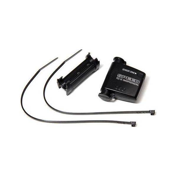 Cateye Compd Cat Sensor Dl snelheidsensor voor Strada, Velo, Padrone en Micro fietssystemen, close-up van het sensordeel