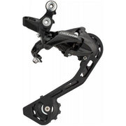 Shimano Deore RD-T6000 10-speed achterderailleur in zwart, direct mount Shadow SGS voor racefietsen en mountainbikes.