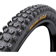 Zwarte 29-inch Continental Argotal Trail TLR Endurance MTB buitenband met vouw voor trail en enduro rijden.