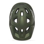 Groene MET MTB-fietshelm Echo Mips S/M 52-57 met ventilatiegaten en verstelbare riem voor veilig fietsen