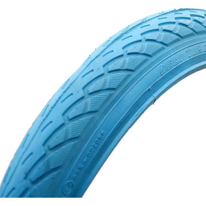 Deli Tire buitenband SA-206 18x1.75 voor stadsfiets, ivoorkleurige rubberband met profiel, geschikt voor stadsfietsen.