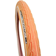 Deli Tire buitenband SA-206 26x1.75 voor stadsfiets, zwart-creme kleur, stevige rubber band voor comfortabel fietsen