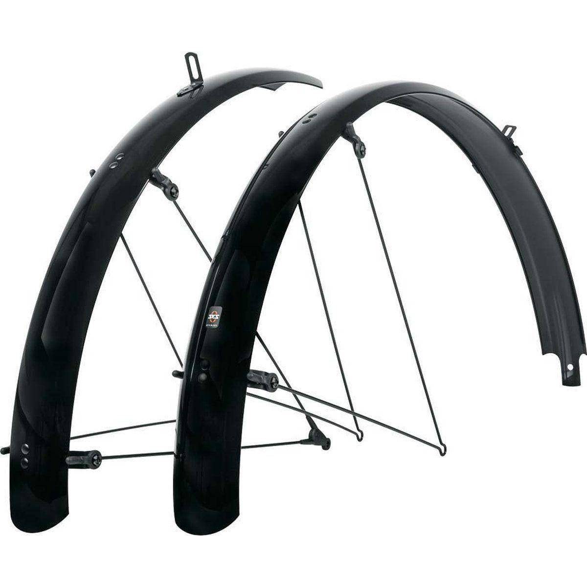 Sks Spatbordset 26 Bluemels Basic 60Mm Zwart - Le Coq Wielerartikelen