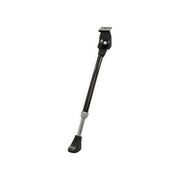 Zwarte Ursus Elegance verstelbare zijstandaard voor 24-26 inch fietsen, zichtbaar in de afbeelding.