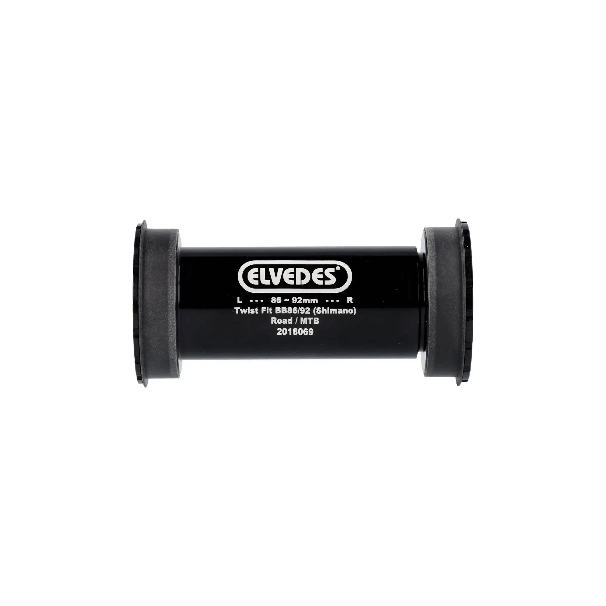 Elvedes Trapas Cupset Twistfit Shimano BB86/92 - Zwart - Le Coq Wielerartikelen