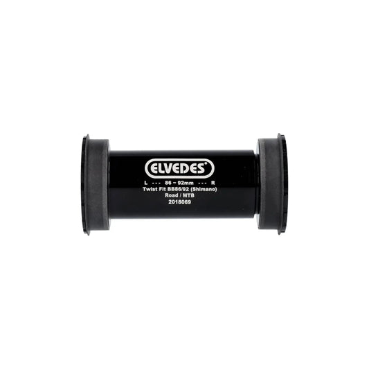 Elvedes Trapas Cupset Twistfit Shimano BB86/92 - Zwart - Le Coq Wielerartikelen