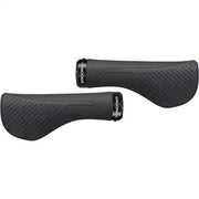 Ergon GS1-S Evo ergonomische handvatten in zwart voor comfortabel en stabiel fietsen.