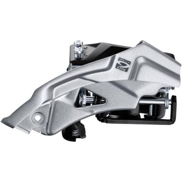 Shimano Altus FD-M2000 voorderailleur voor 3x9 snelheden, top swing, dual pull, geschikt voor mountainbikes en racefietsen