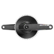 Sram Force Aero PM E1 Dub 12/13V 50T carbon crankstel voor racefietsen, zichtbaar van de rechterkant in de afbeelding