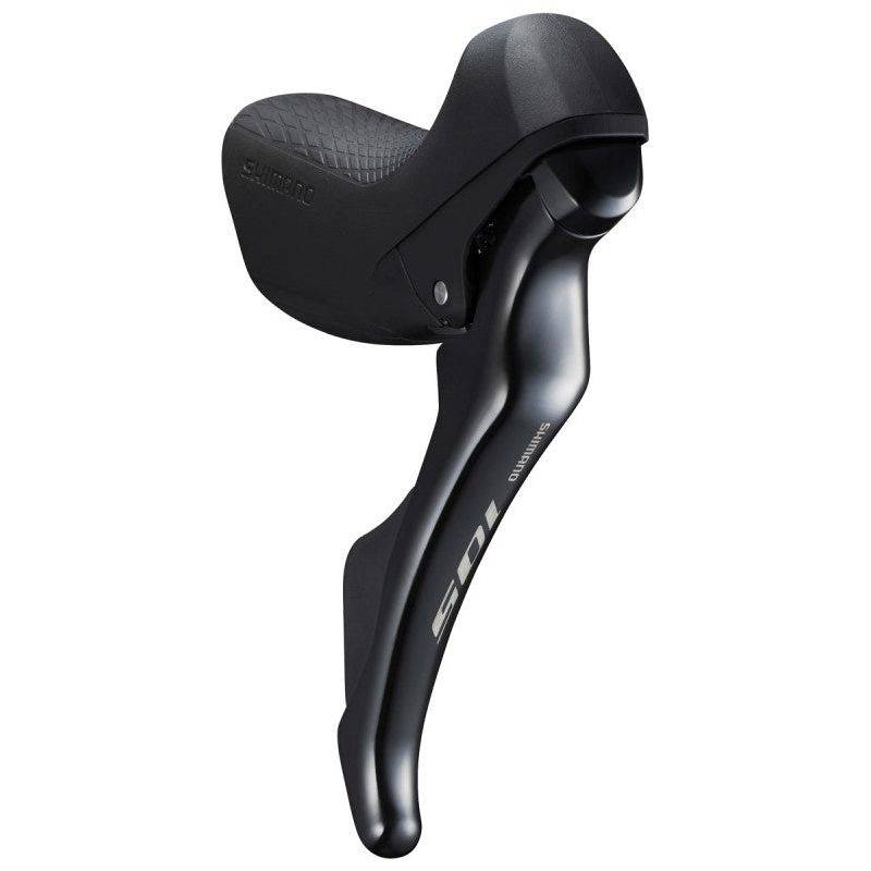 Shimano 105 St-R7000 11-speed schakel- en remhendel in zwart, voor comfortabele schakelen en remmen op de fiets