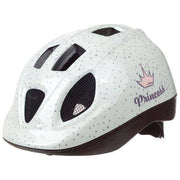 Polisport kinderfietshelm XS 46-53 cm met insectennet, bruin, veilig en comfortabel voor jonge fietsers.