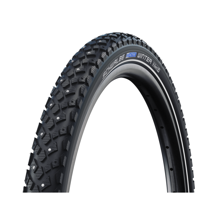 Zwarte Schwalbe 26 inch winter stadsfiets buitenband met K-Guard SP100, geschikt voor koud weer en stadsgebruik
