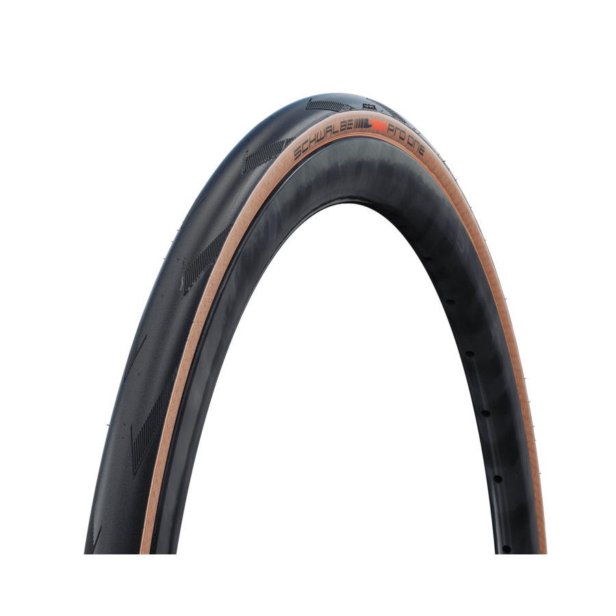 Schwalbe Buitenband 28" Pro One ADDIX Race V-Guard Vouwband - Zwart/Transparant - Le Coq Wielerartikelen