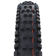 Schwalbe MTB buitenband 27.5" Eddy Current Front TLE ADDIX Soft, vouwband, zwart, geschikt voor trail rijden.