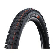 Schwalbe MTB buitenband 27.5" Eddy Current Front TLE ADDIX Soft Super Trail zwart, vouwband voor trail fietsen
