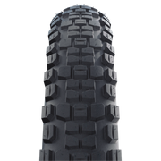 Schwalbe Johnny Watts 27.5" MTB buitenband met Addix Raceguard Double Defense voor mountainbikes, profiel zichtbaar