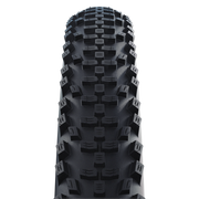 Zwarte Schwalbe Smart Sam 29" MTB buitenband met ADDIX Performance profiel en gripsurface voor off-road rijden