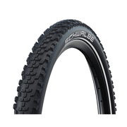 Zwarte Schwalbe Smart Sam 29" MTB buitenband met reflectie en ADDIX Performance rubber, geschikt voor mountainbikes