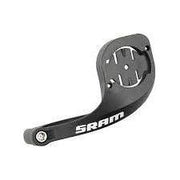 Zwart Sram Compd MTB stuurhouder met 31.8 mm diameter, stevig en geschikt voor mountainbikes, zichtbaar vanaf de voorkant.