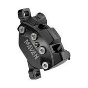 Zwarte Sram Rem Maven Silver A1 Db Dm schijfrem voor MTB, zichtbaar in close-up op de afbeelding.