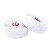 Sram Supercork stuurlint van kurk met textuur, bevestigd op fiets stuur voor grip en comfort.