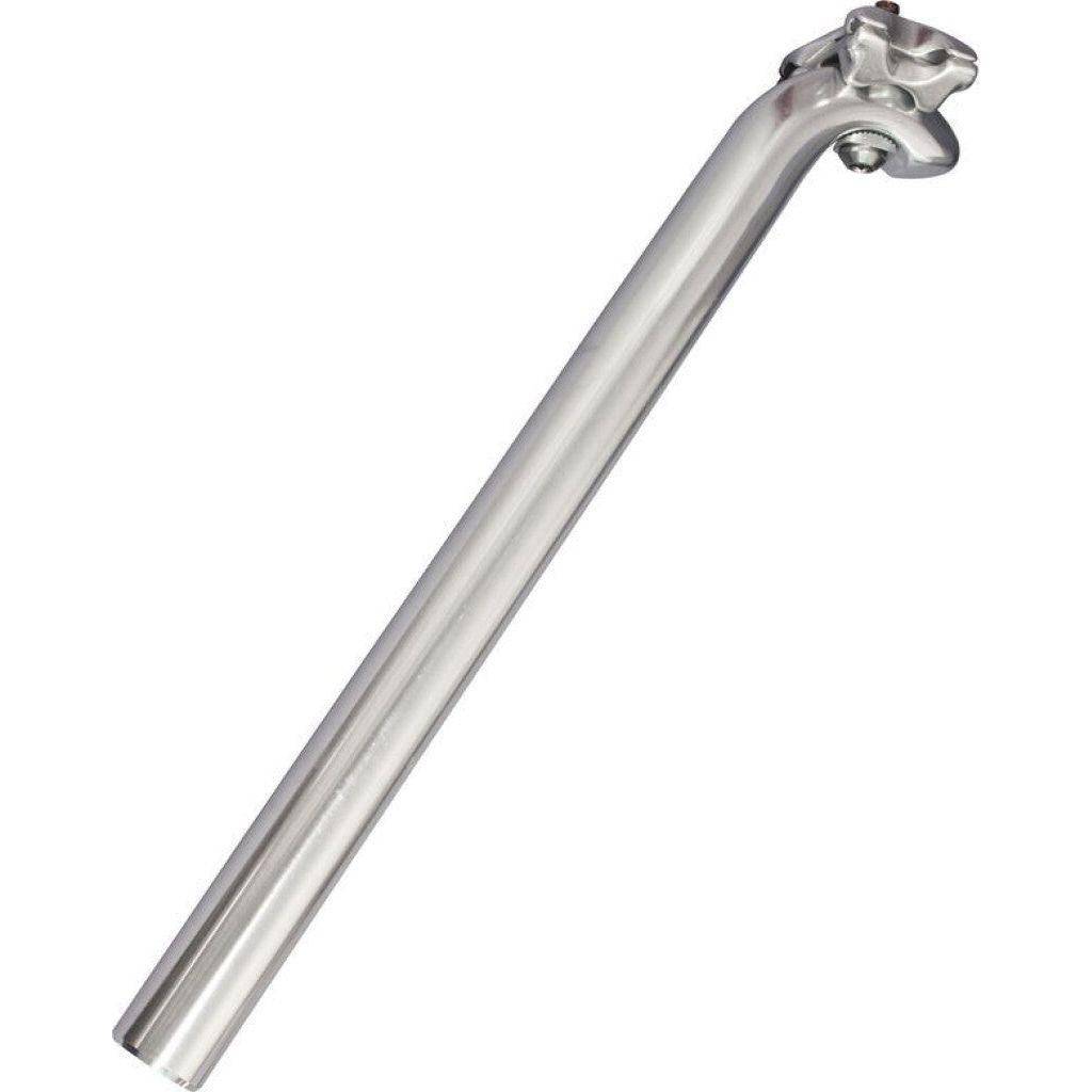 Kalloy Zadelpen Sp248, zilver, 27.2 mm dik, 350 mm lang, geschikt voor racefietsen en mountainbikes