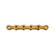 KMC X11EL 11-speed ketting, 118 schakels, goudkleurig, geschikt voor racefietsen en mountainbikes.