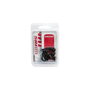Sram Kettingblad Red Boutset met zwarte aluminium bladbout schroeven voor fiets, zichtbaar op de kurbel.
