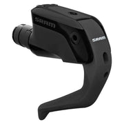 Zwarte Sram Rem S900 Aero Hydrot FM ALM DB shifters voor 11-speed fietsen, close-up van de bedieningshendels