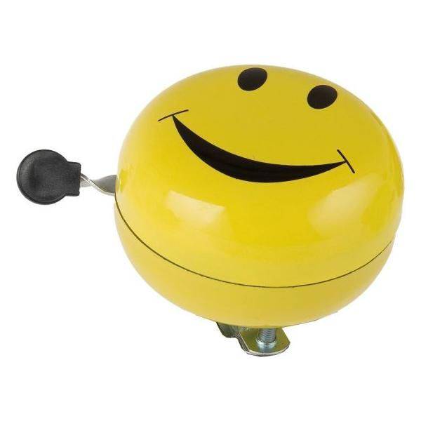 M-Wave Ding-Dong fietsbel Ø80mm wit, opvallende fietsbellen met heldere klank voor fietsen en accessoires
